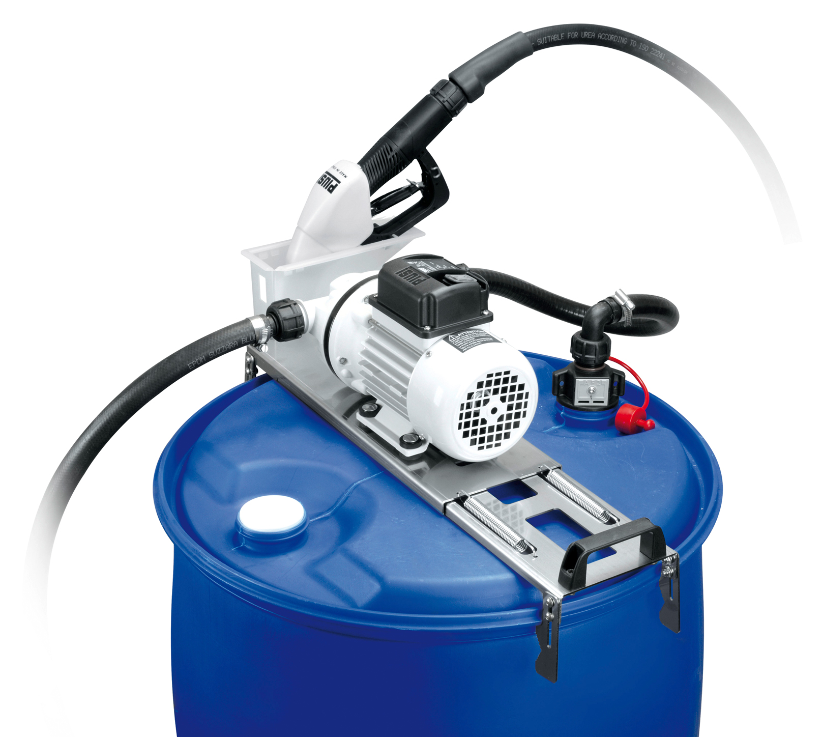 Cematic Blue Pumpensystem für Fässer - kompaktes System zum Tanken von Harnstofflösungen